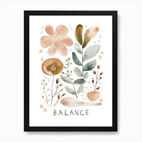 Balance Art Print