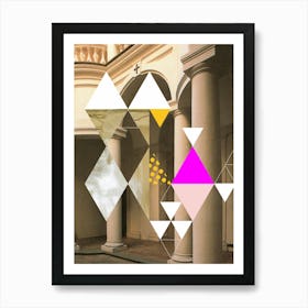 Diamond Barock Dream Pilaster Art Print