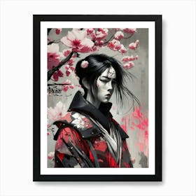 Asian Girl Art Print