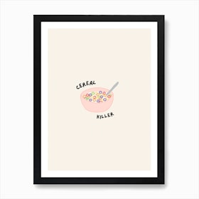 Blue And Orange I Licked It So It's Mine Typographic Kitchen Kitchen Art  Print