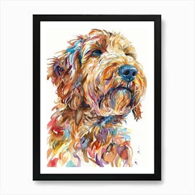 Golden Doodle Art Print