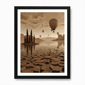 Hot Air Balloons 1 Art Print