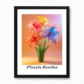 Dreamy Inflatable Flowers Poster Amaryllis 1 Art Print