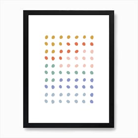 Dots For Days Art Print