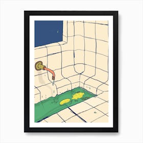 Bathroom Sink Affiche