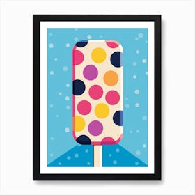 Pop Art Ice Pops Dots 2 Art Print