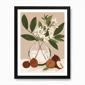 Figs In A Vase Art Print