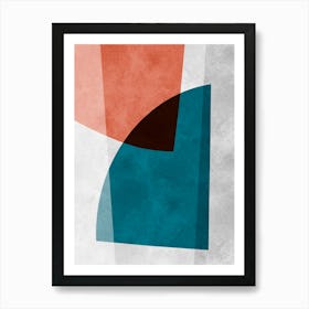 Contemporary forms 5 Art Print