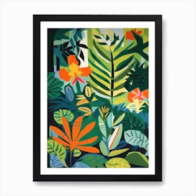 Royal Botanical Gardens, United Kingdom, Painting 4 Art Print