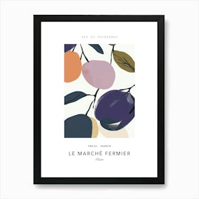 Plum Le Marche Fermier Poster 3 Poster