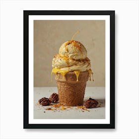 Ice Cream In A Cup Art Print