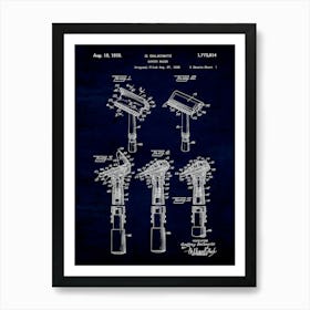 Safety Razor 1930 Art Print