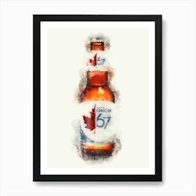 Molson Canadian Art Print