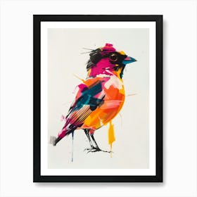 Colorful Bird Art Print