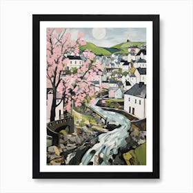 Portree (Isle Of Skye, Scotland) Painting 4 Art Print