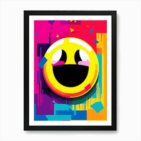 Smiley Face 2 Art Print