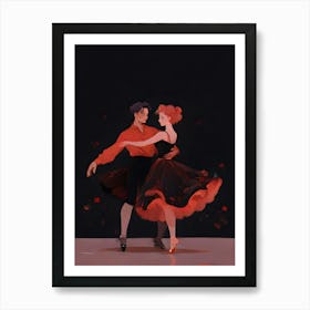 Dancers, Person, Person, Person, Person Art Print