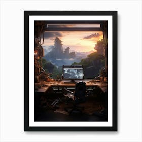 Horizon Zero Dawn 4 Art Print