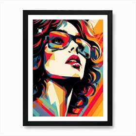 Puget Retro Pop Art 16 Art Print