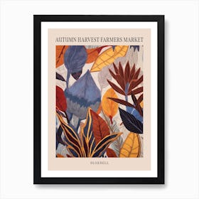 Fall Botanicals Bluebell 2 Poster Art Print