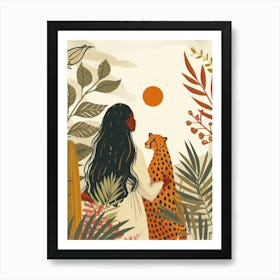 Cheetah 75 Art Print