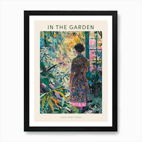 In The Garden Poster Claude Monet S Garden 1 Art Print