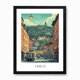 Oslo City Affiche