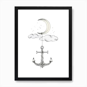 Anchor Your Dreams Art Print