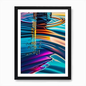Water As A Source Of Inspiration & Reflection Waterscape Pop Art Photography 1 Art Print