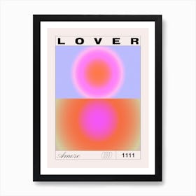 Lover Energy Art Print