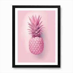 Pink Pineapple 6 Art Print