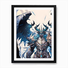 Dragon With Wings Art Print