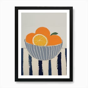 Boho Bella Vita 19 Oranges 2 Art Print