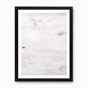 Neutral Abstract Painting 2 Art Print