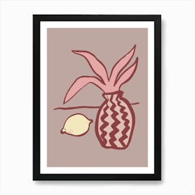 Pine Apple Illustration Art Print_2055900 Art Print