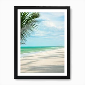 South Padre Island, Texas Contemporary Illustration 1  Art Print