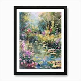  Floral Garden Garden Melodies 2 Art Print