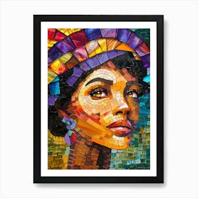 Mosaic Mosaic Art Art Print