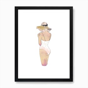 Fashion Swimsuit 2 Art Print