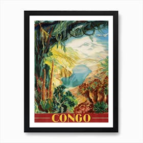 Beautiful Nature Of Congo Art Print