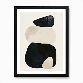 Parry Sound Stone Park Bauhaus Minimalist Art Print