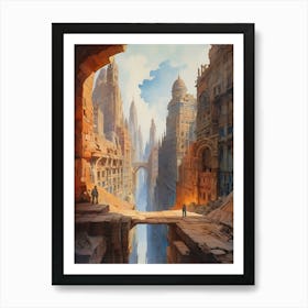 Cityscape 1 Art Print