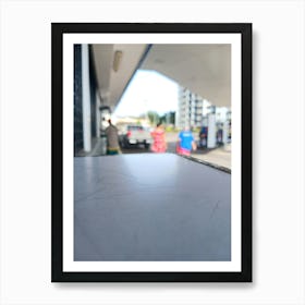 Gas Station Art Print