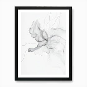 Abstract Flower 81 Art Print