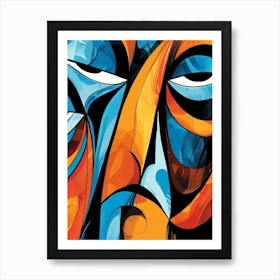 Abstract Painting 2143 Art Print