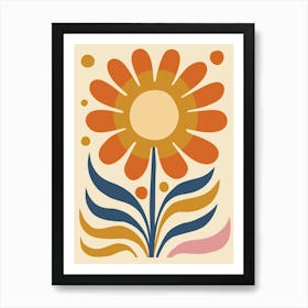 Flower Painting 9 Art Print