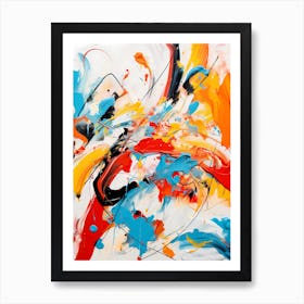 Abstract Painting 12 Art Print