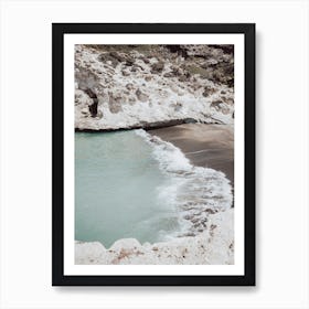 Windswept Waters, Milos Art Print