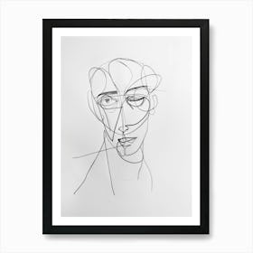 Portrait Of A Woman 531 Art Print