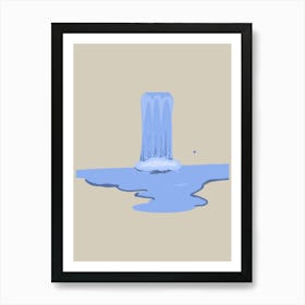 Water Fountain Art Print